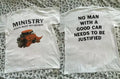 Vintage 1992 MINISTRY Jesus Built My Hotrod Album Promo T-Shirt
