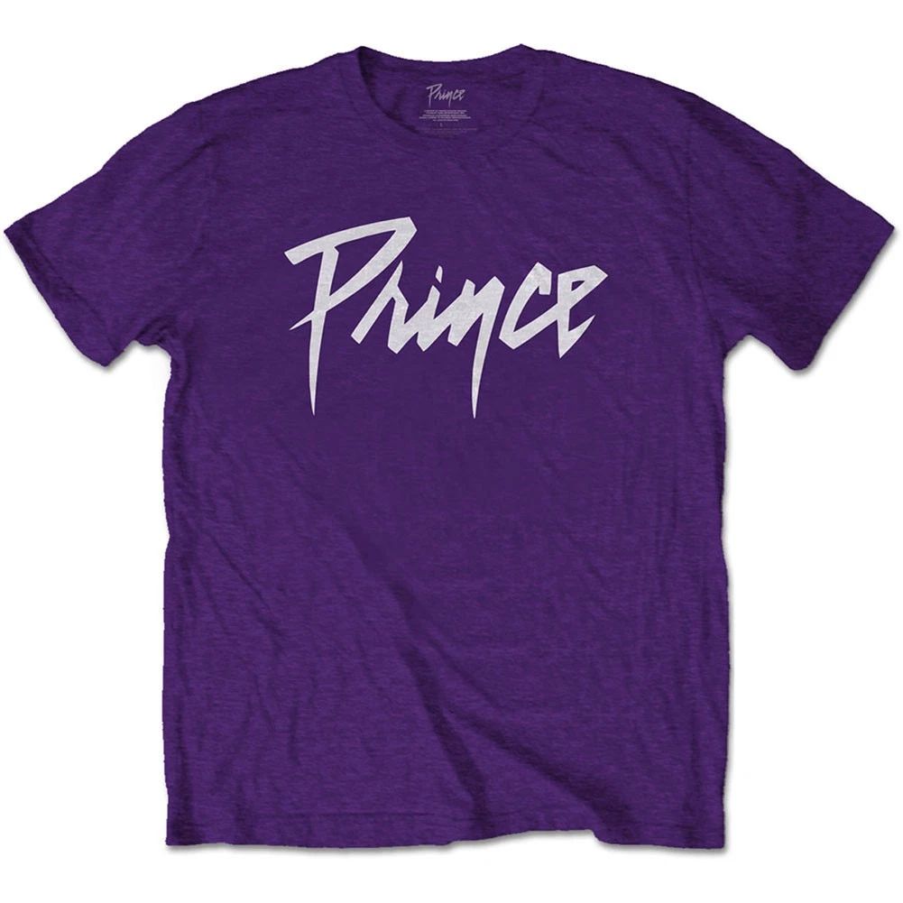 Men's Prince Logo Slim Fit T-shirt Large Purple