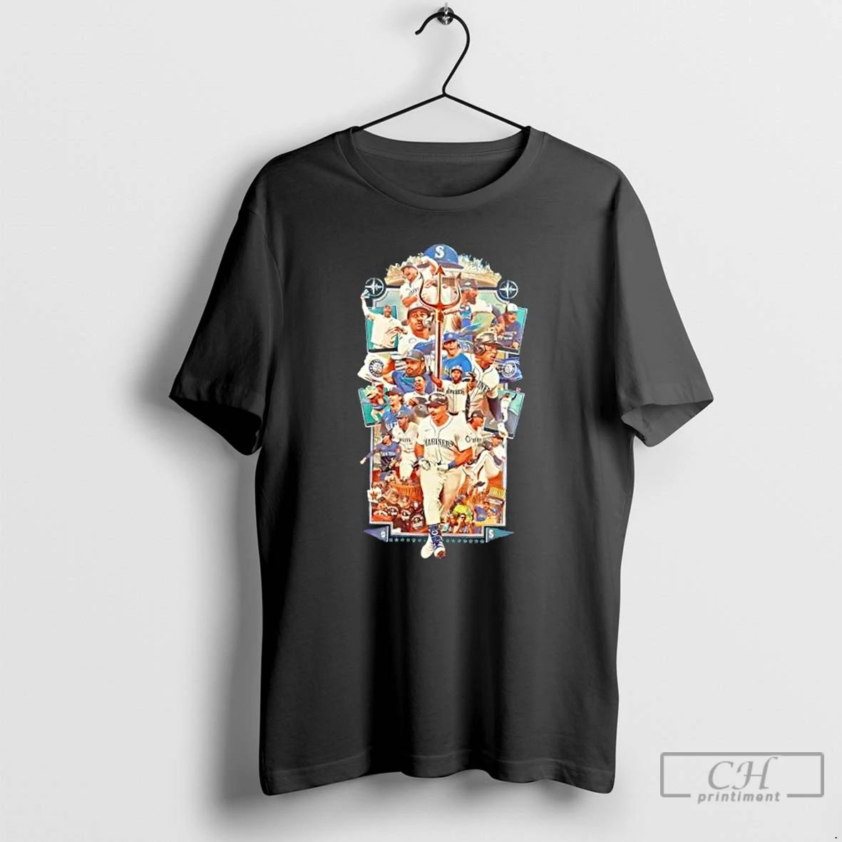 Classic Seattle Mariners Players A Season To Remember Size The Moment 2 Sided T Shirts