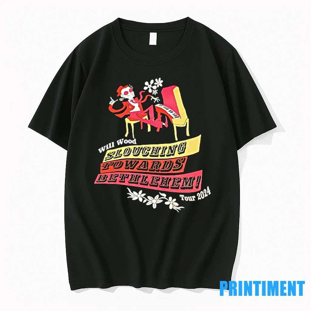 Will Wood Slouching Towards Bethlehem Tour 2024 Tshirts Sweater