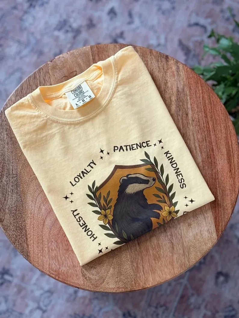Loyalty Crest Wizard Comfort Tee Magic Fantasy School Unisex