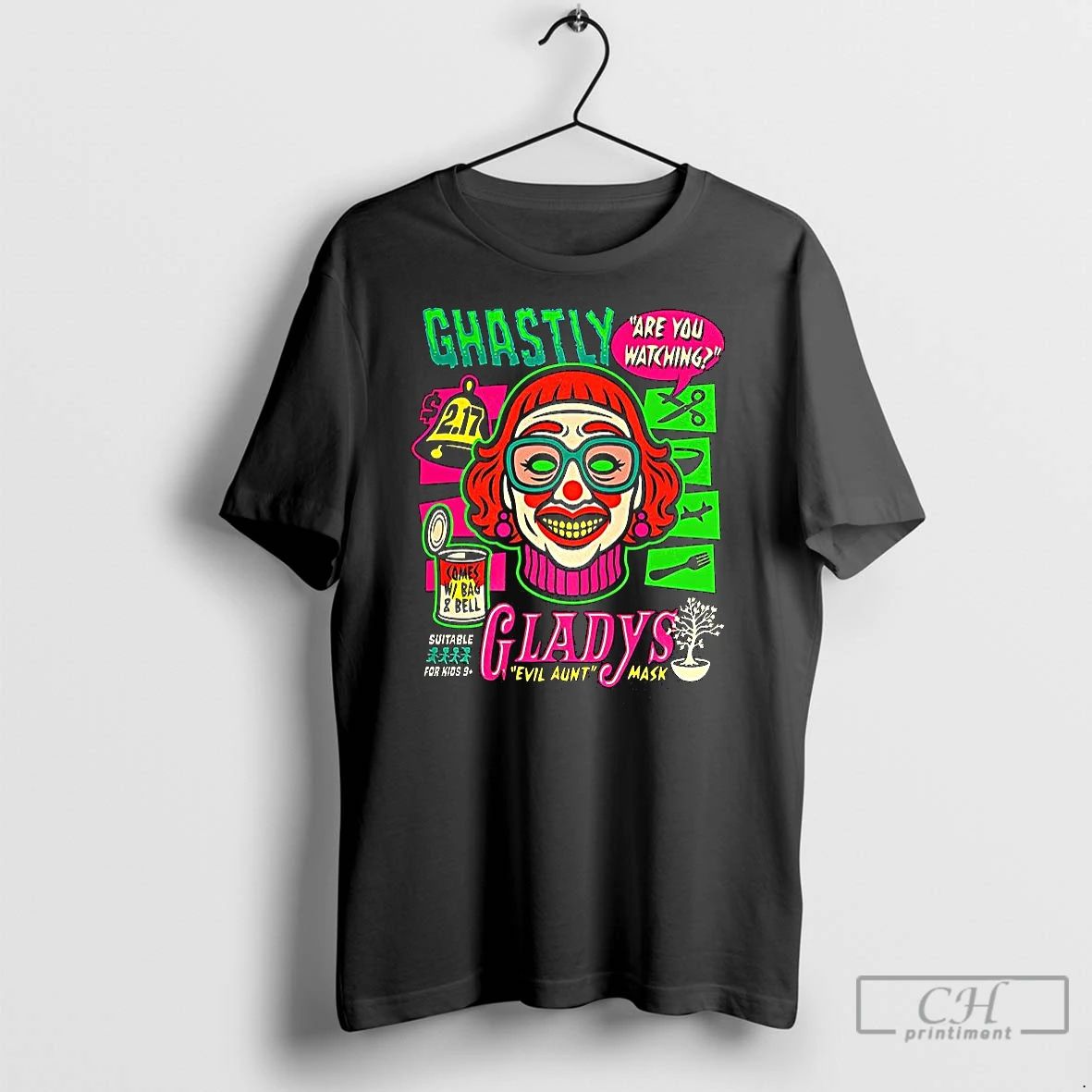Classic Ghastly Gladys Evil Aunt Mask Are You Watching Halloween