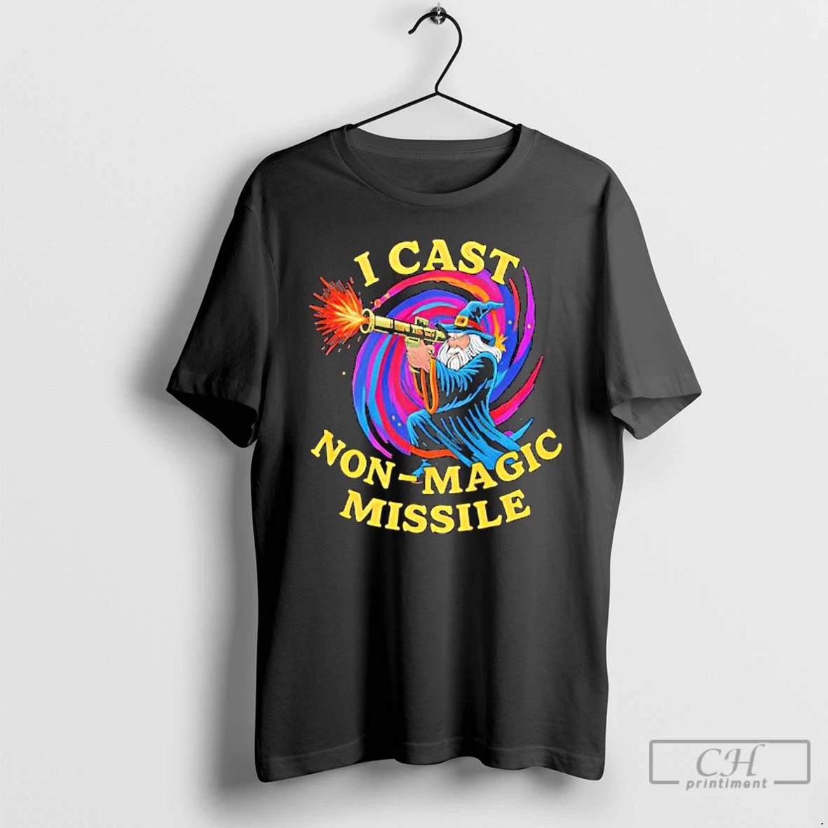 Premium Wizard I Cast Non Magic Missile T Shirts