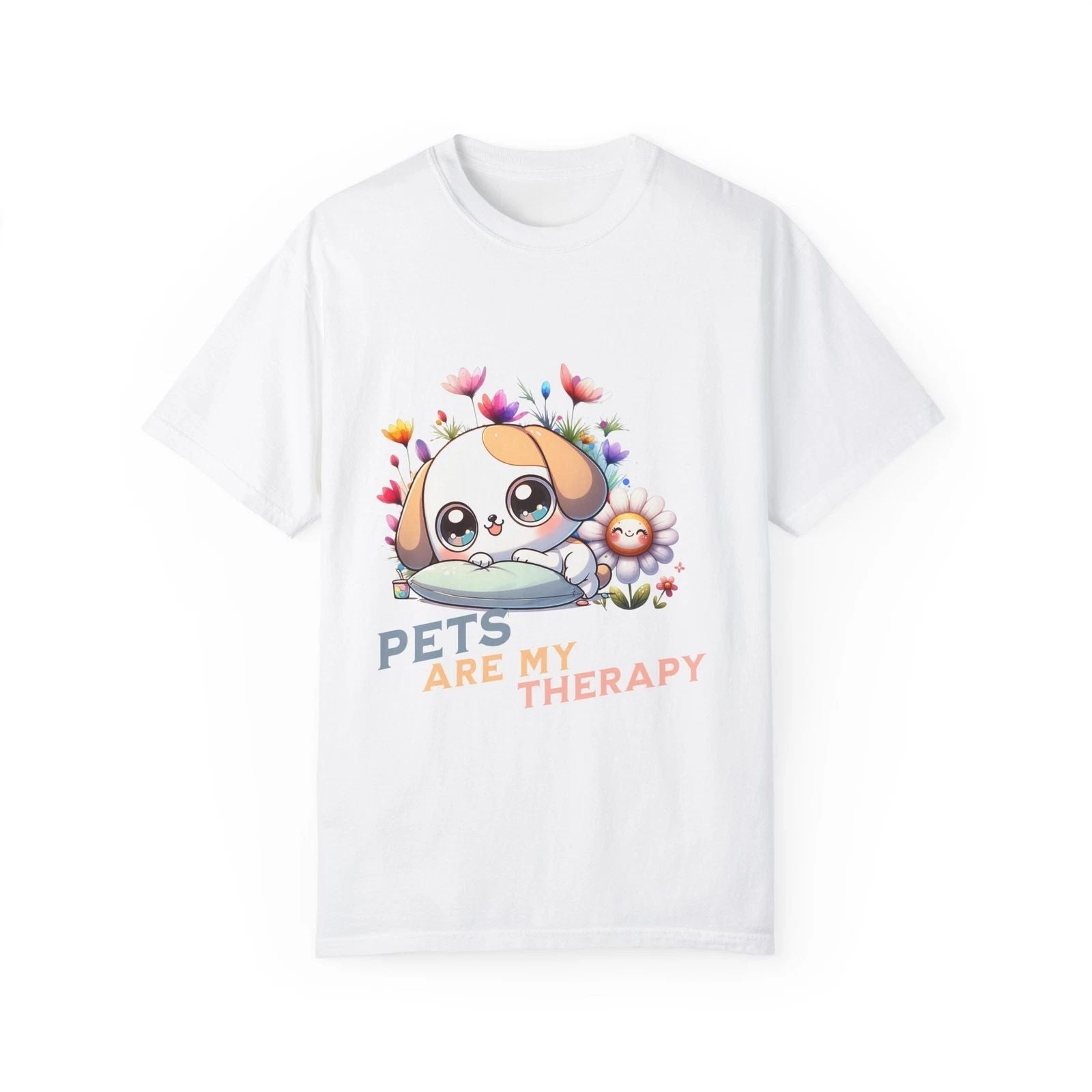 Pet Therapy Dog T-Shirt, Animal Lover Gift, Cute Puppy Tee, Pet Owner Shirt, Dog