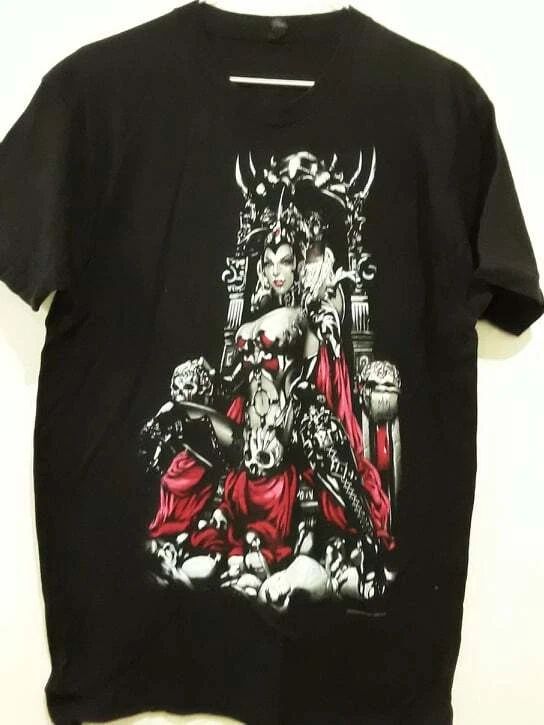Zenescope  Shirt Tee Adults  Large  Black T-Shirt Comic Fantasy Horror