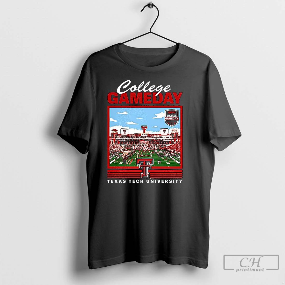 Premium Texas Tech Red Raiders Football College Gameday Texas Tech University Stadium