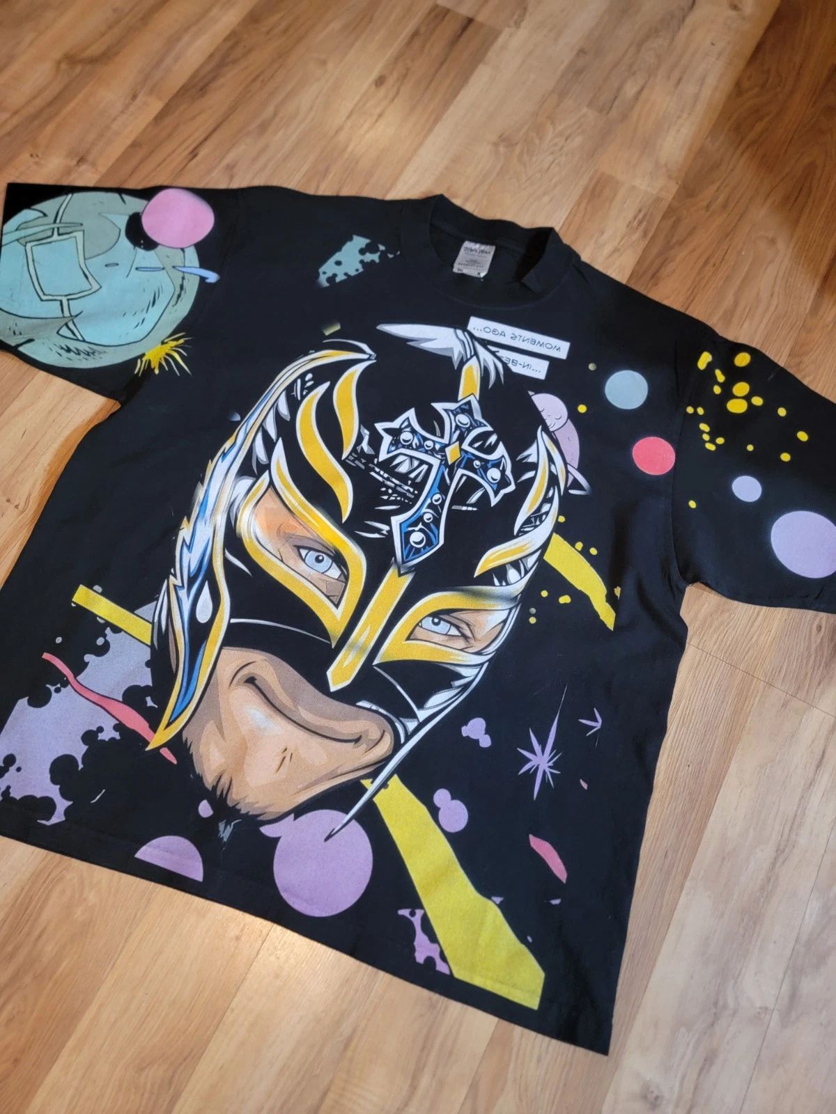REY MYSTERIO ALL OVER PRINT ON SHAKA HEAVYWEIGHT