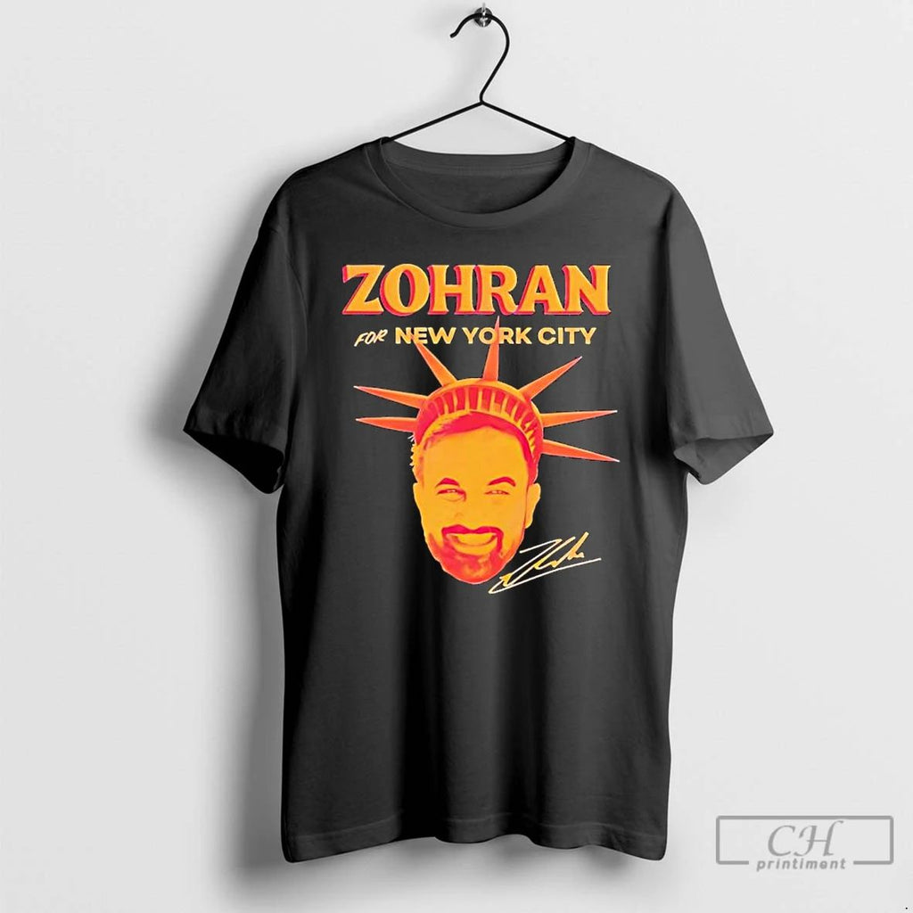 Premium Zohran For New York City Signature 2025 T Shirts