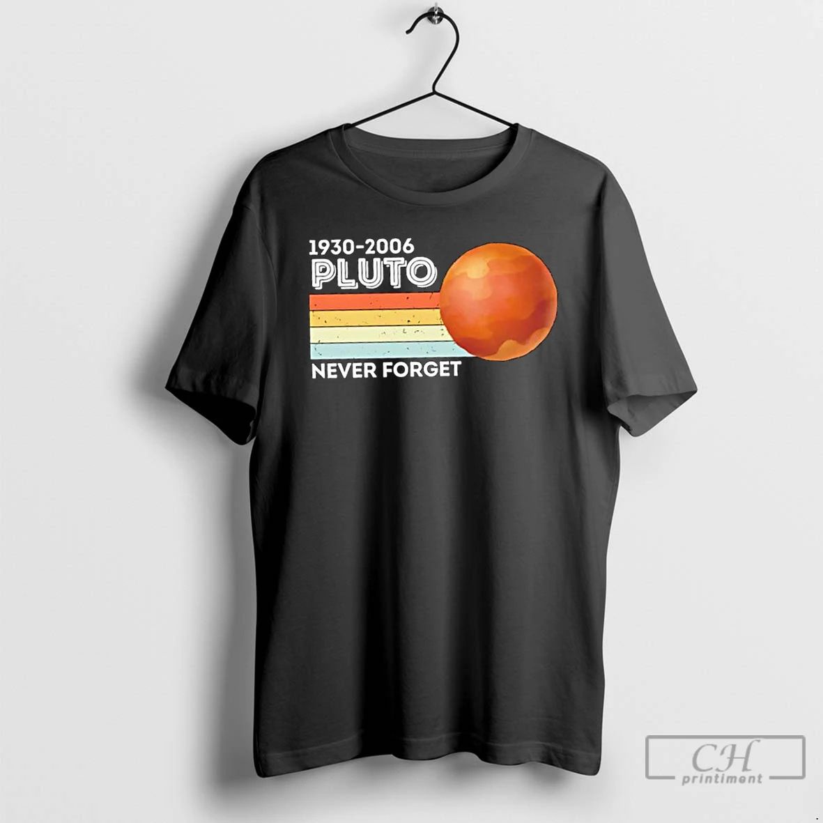 Classic Pluto Never Forget 1930 2006 Vintage T Shirts