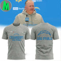 Los Angeles Chargers x Greg Roman Sao Paulo Logo 2025 T-Shirt