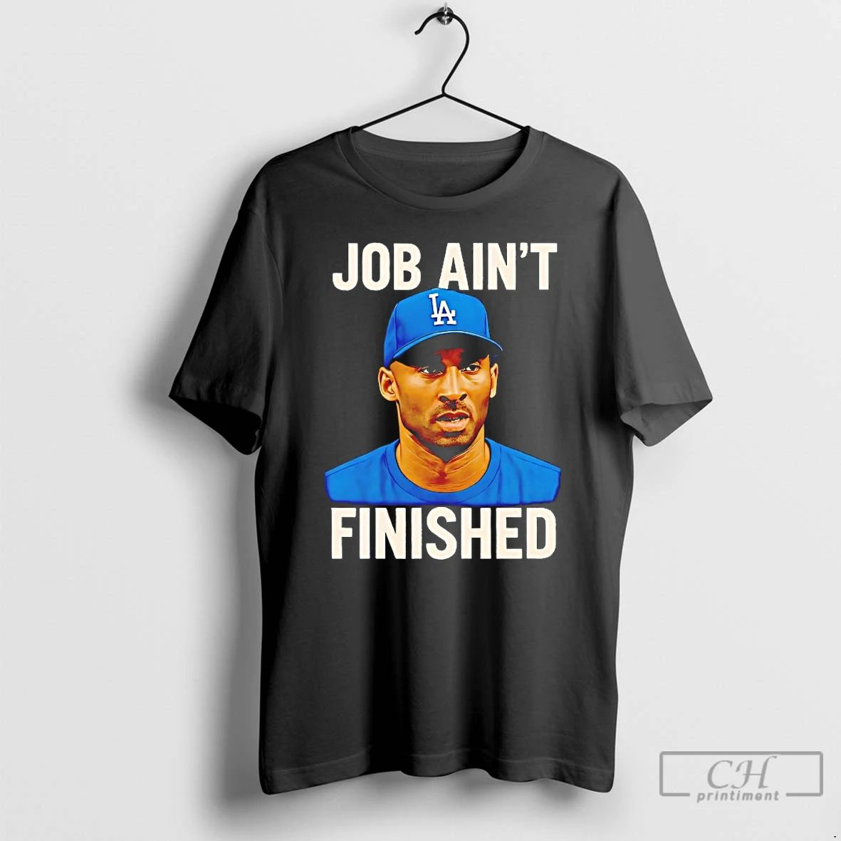 Classic Kobe Bryant Job Aint Finished T Shirts