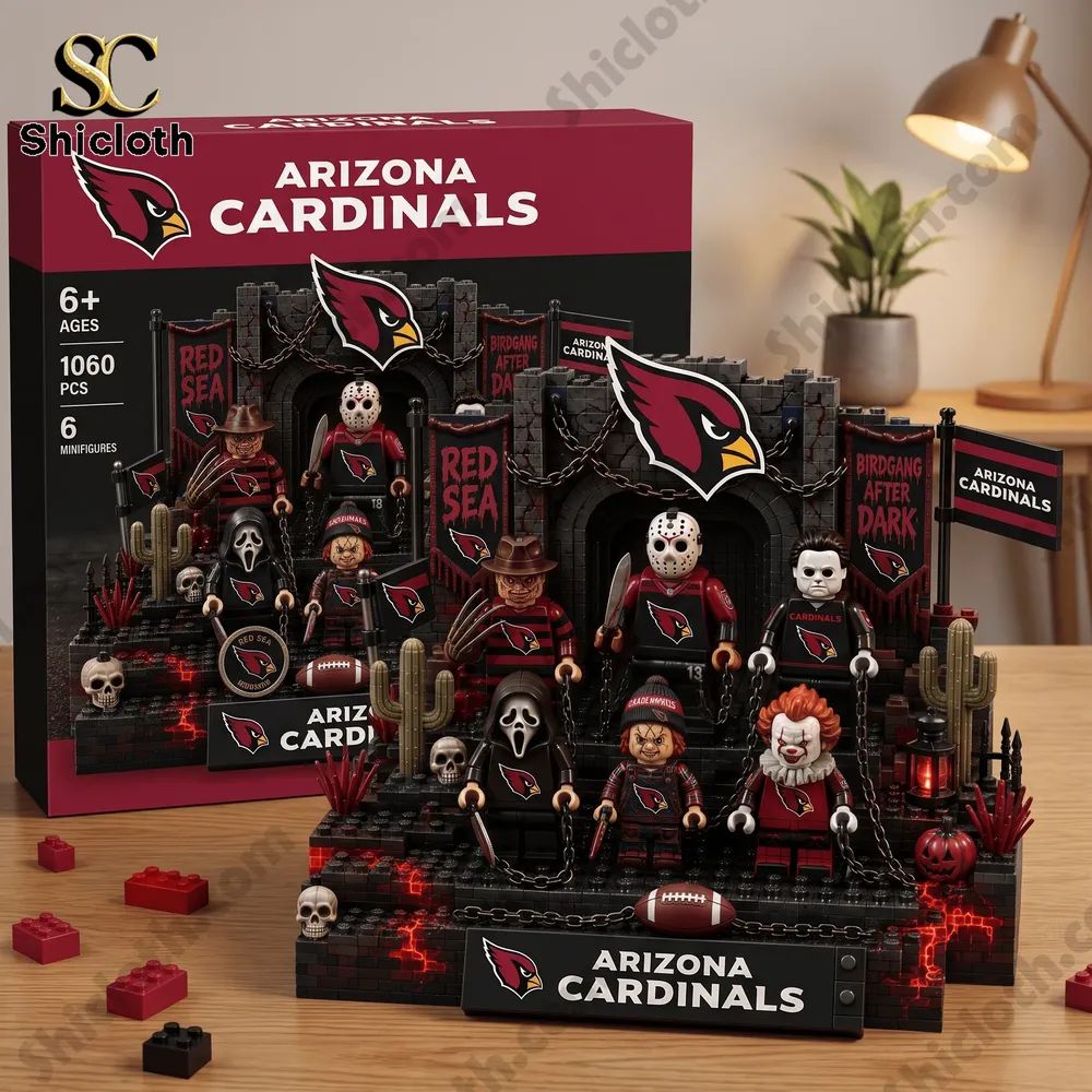 Arizona Cardinals x Halloween Building Brick Sets 2026