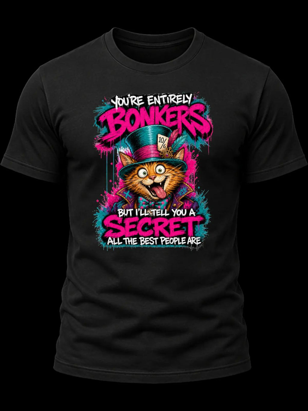 You’re Entirely Bonkers Orange Tabby Cat Shirt