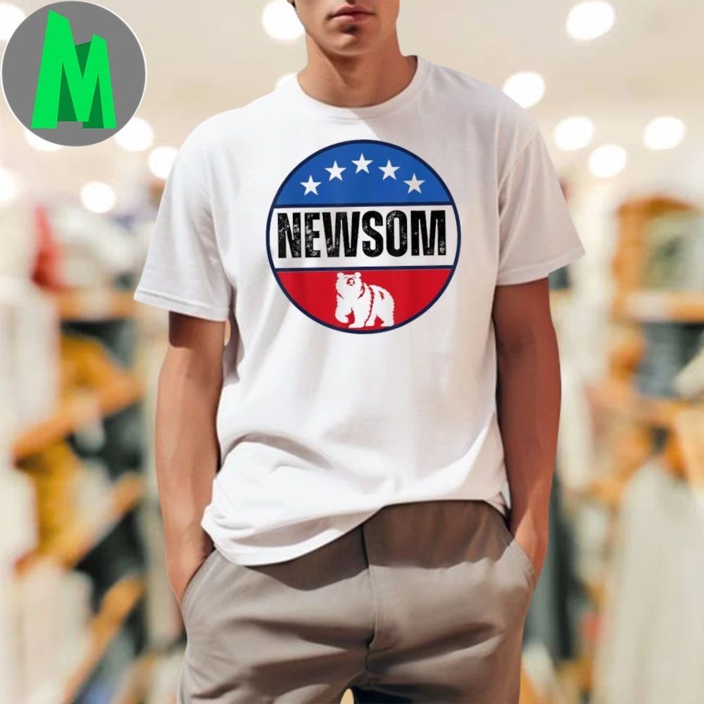 Gavin Newsom 2028 California Bear President Democrat Shirt