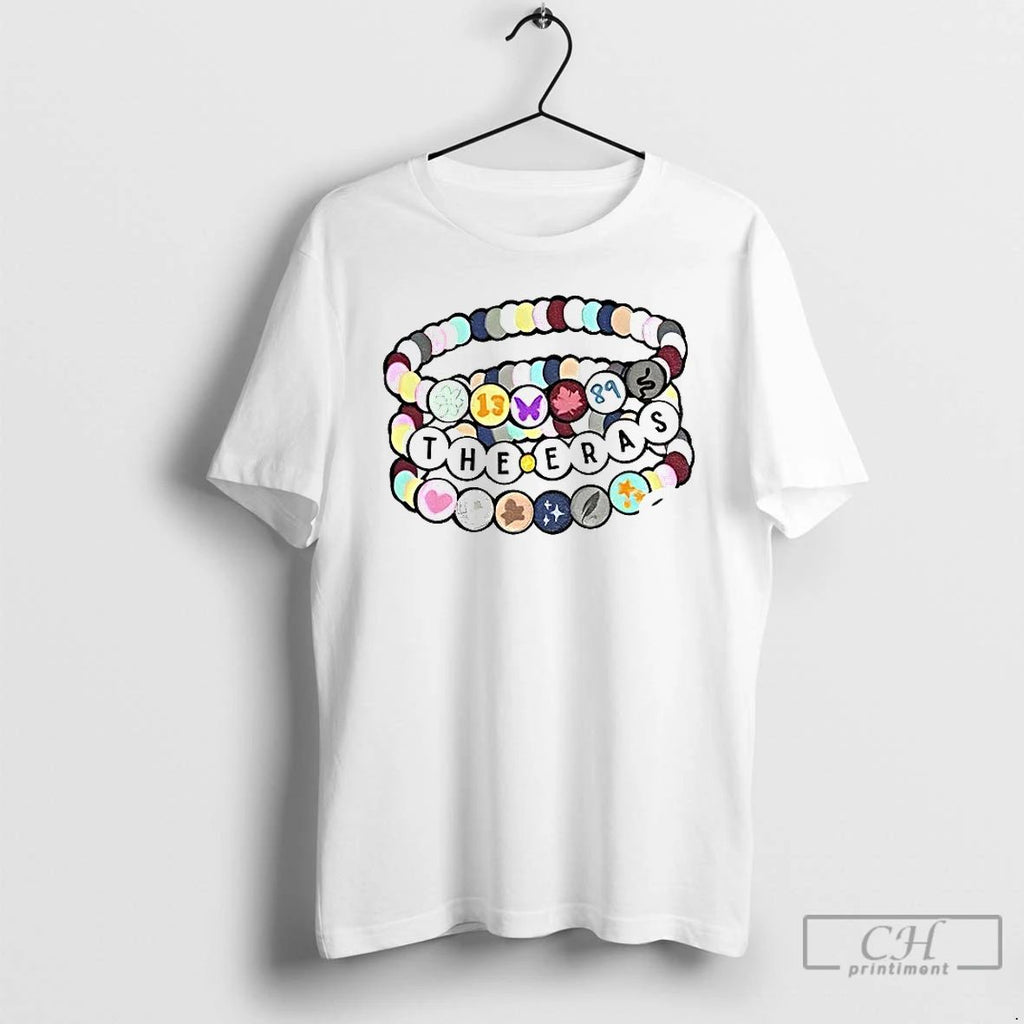 Classic The Eras Friendship Bracelets Youth Eras Symbols T Shirts