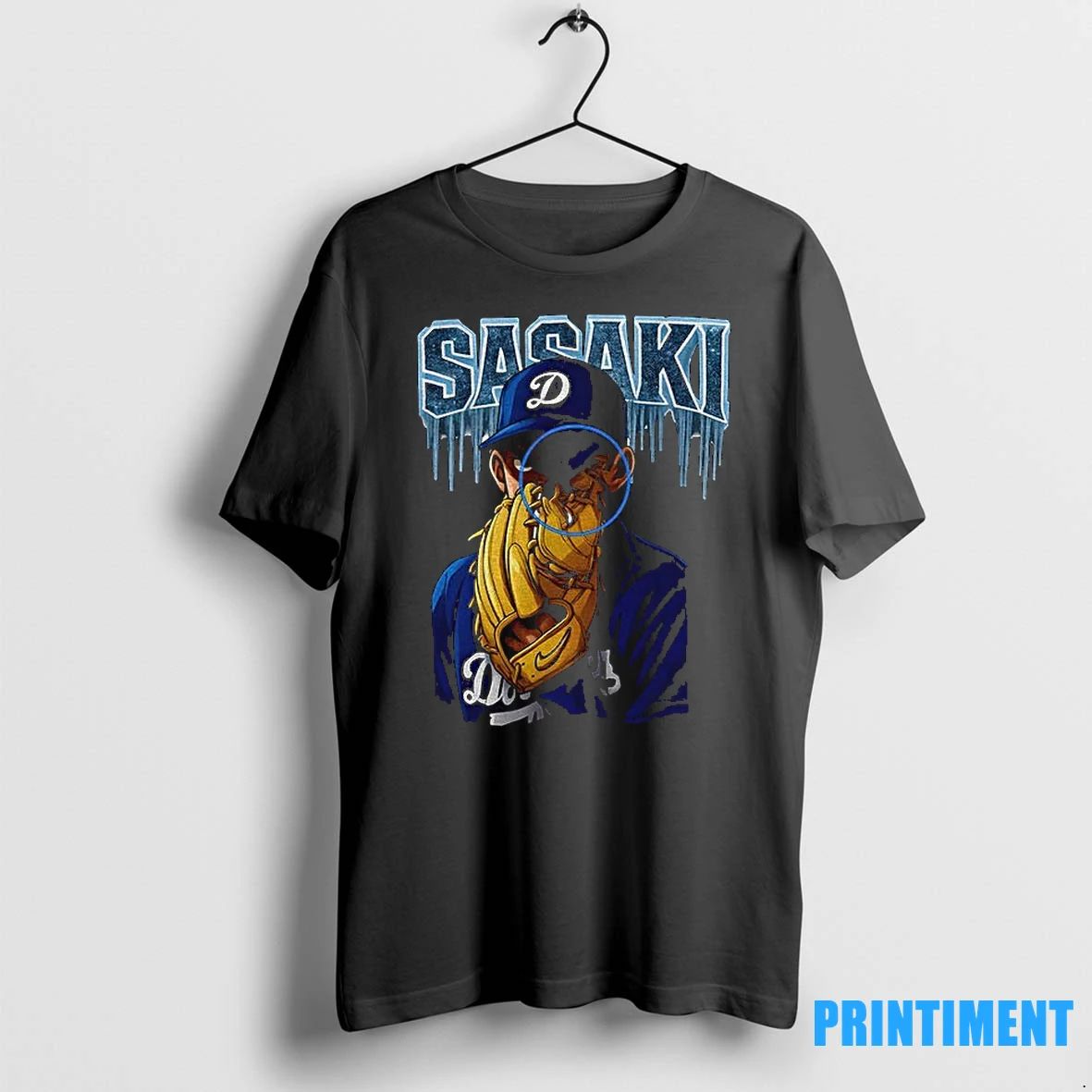 Roki Sasaki Ice Anime Los Angeles Dodgers Baseball Mlb 2025 Tshirts Sweater