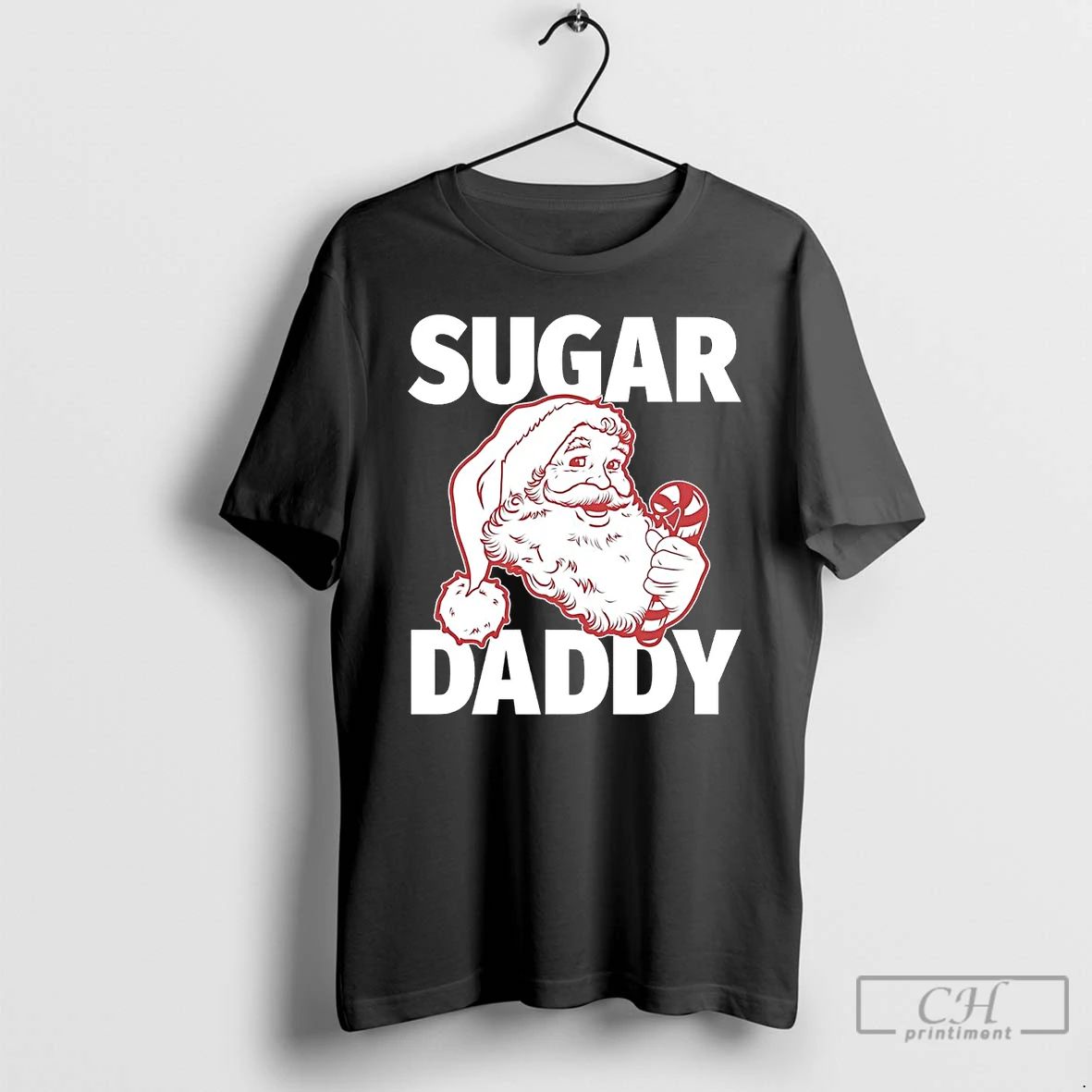 Classic Santa Sugar Daddy Christmas T Shirts