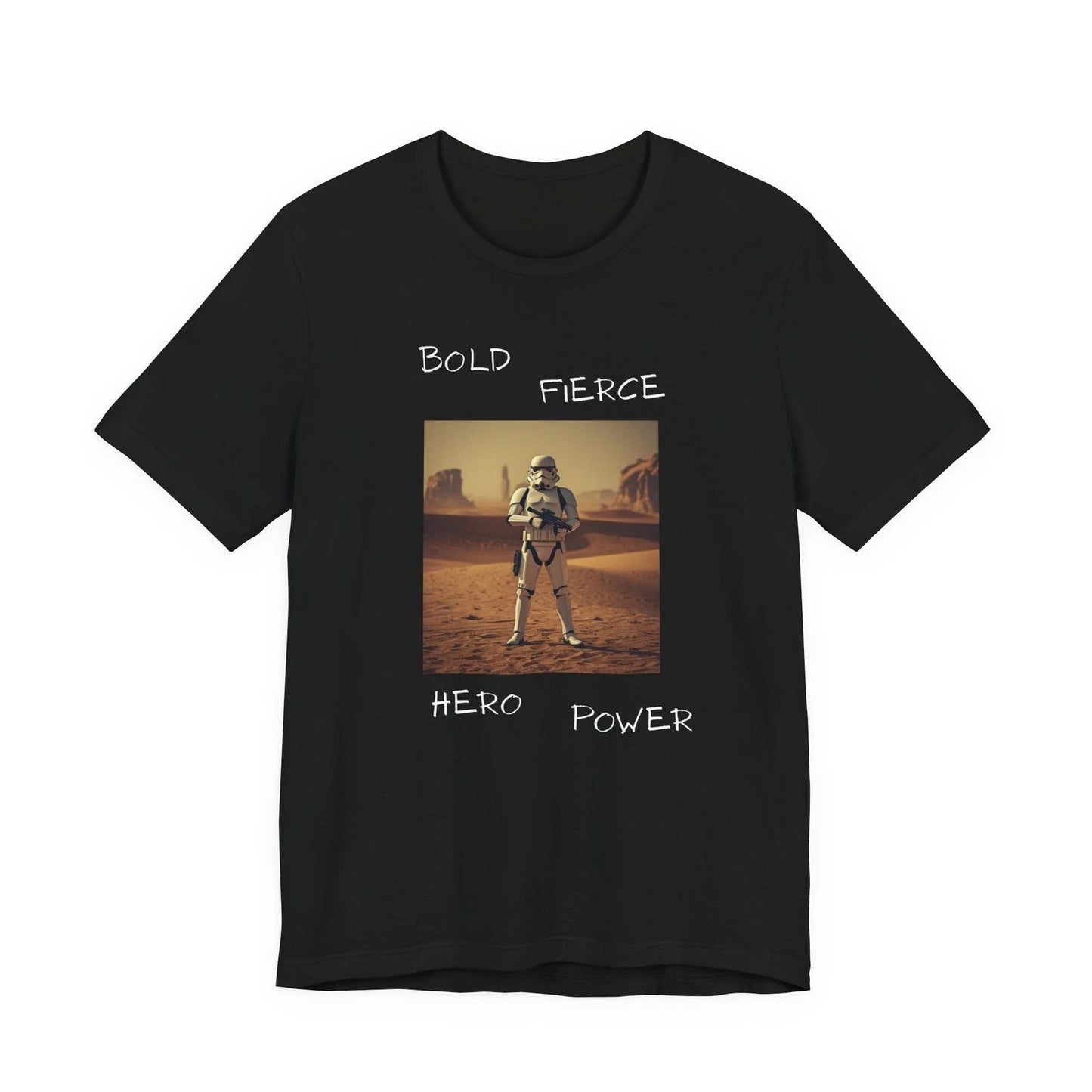 Stormtrooper Tee | Bold Fierce Hero Power, Sci‑Fi Soldier