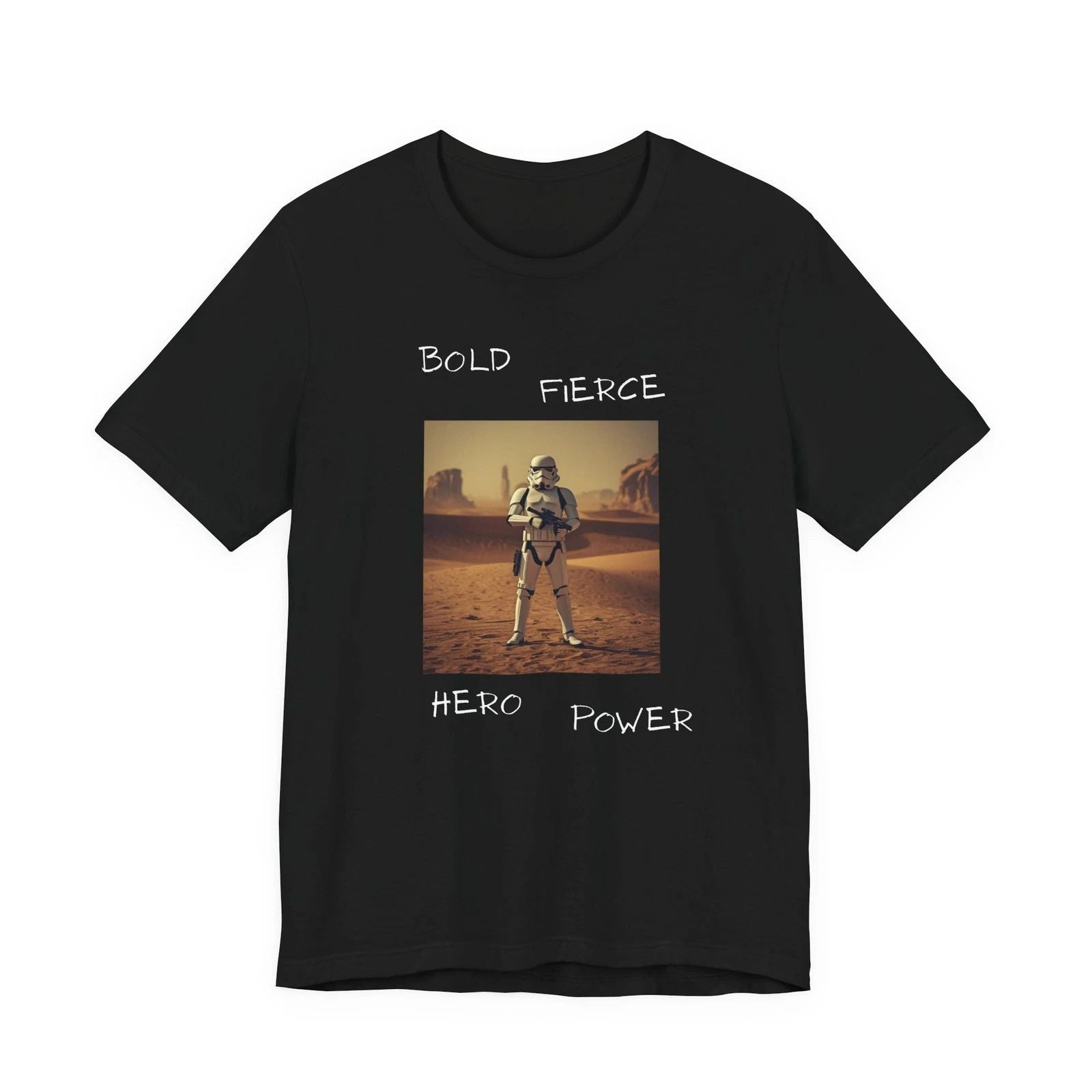 Stormtrooper Tee | Bold Fierce Hero Power, Sci‑Fi Soldier