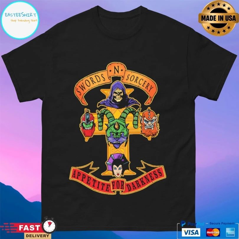 Swords And Sorcery Appetite For Darkness T-shirt