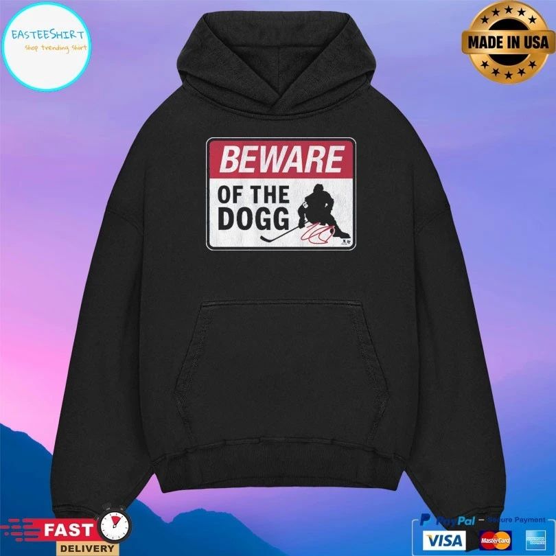 Colorado Avalanche Nathan Mackinnon Beware Of The Dogg T-shirt