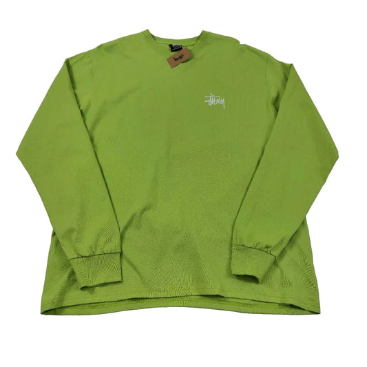 Stüssy Basic Long Sleeve Tea Green