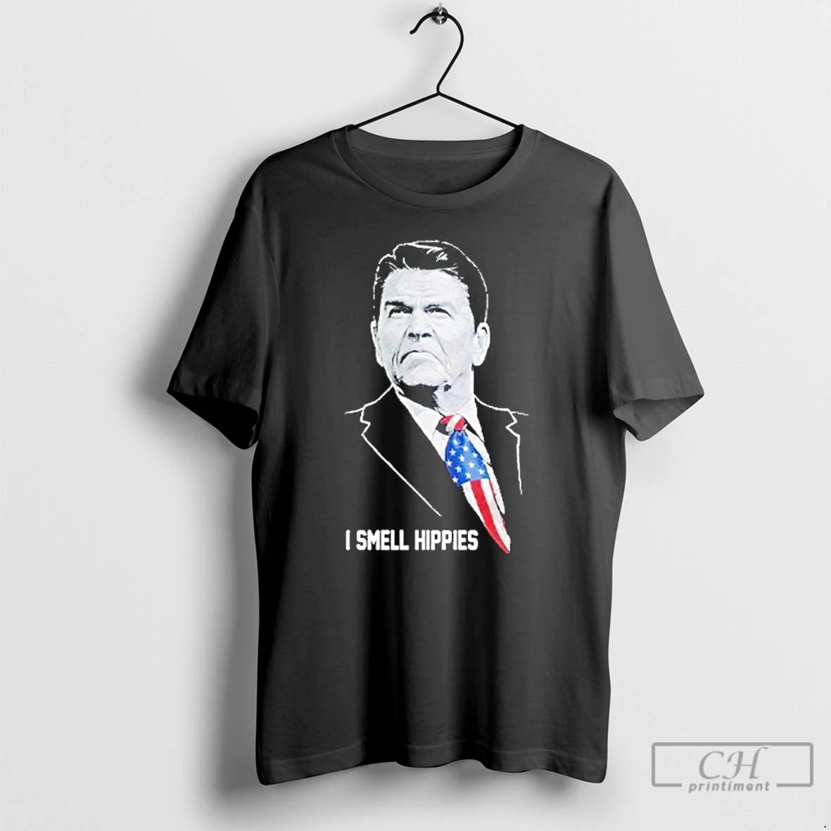 Premium Ronald Reagan I Smell Hippies T Shirts