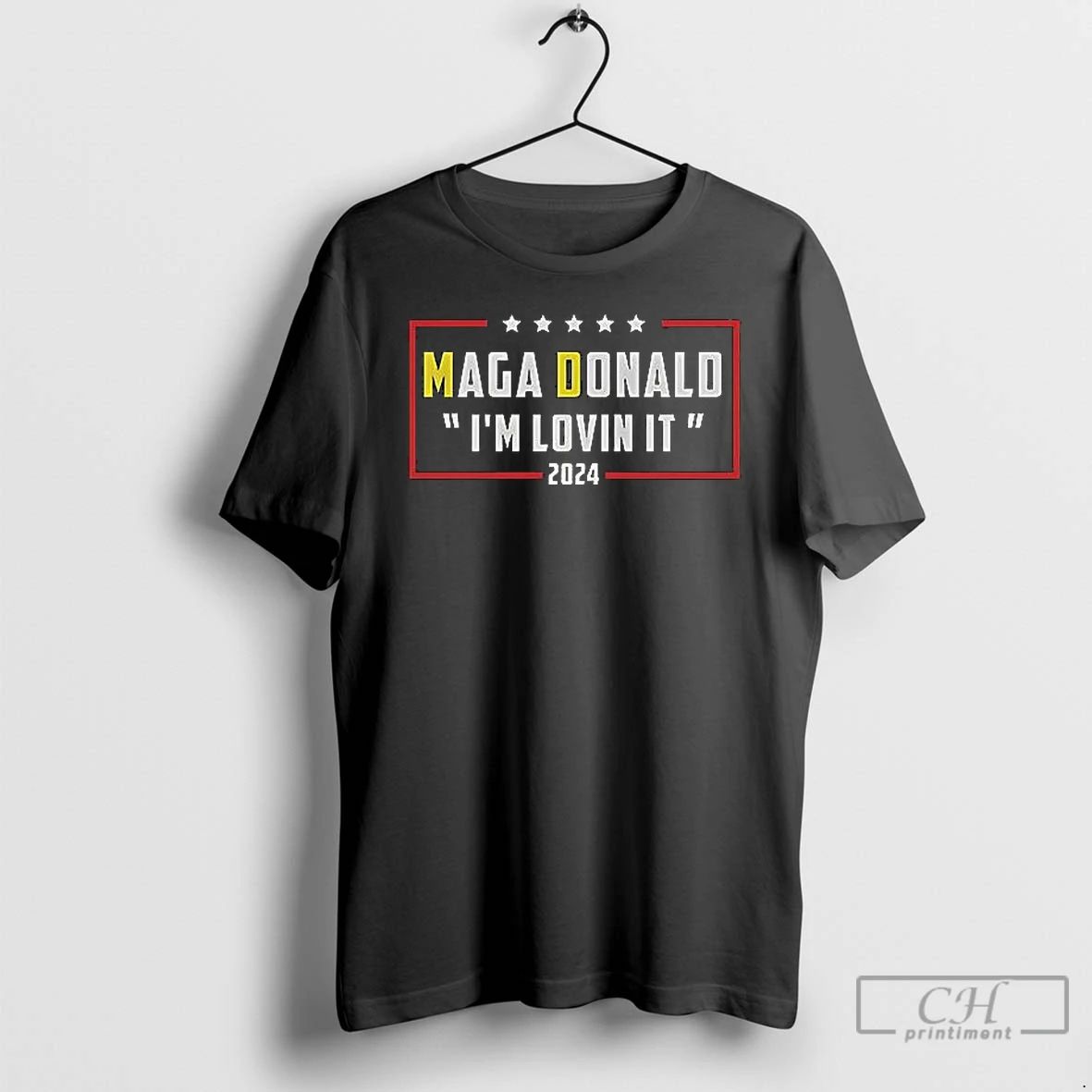 Classic Maga Donald Im Lovin It 2025 T Shirts