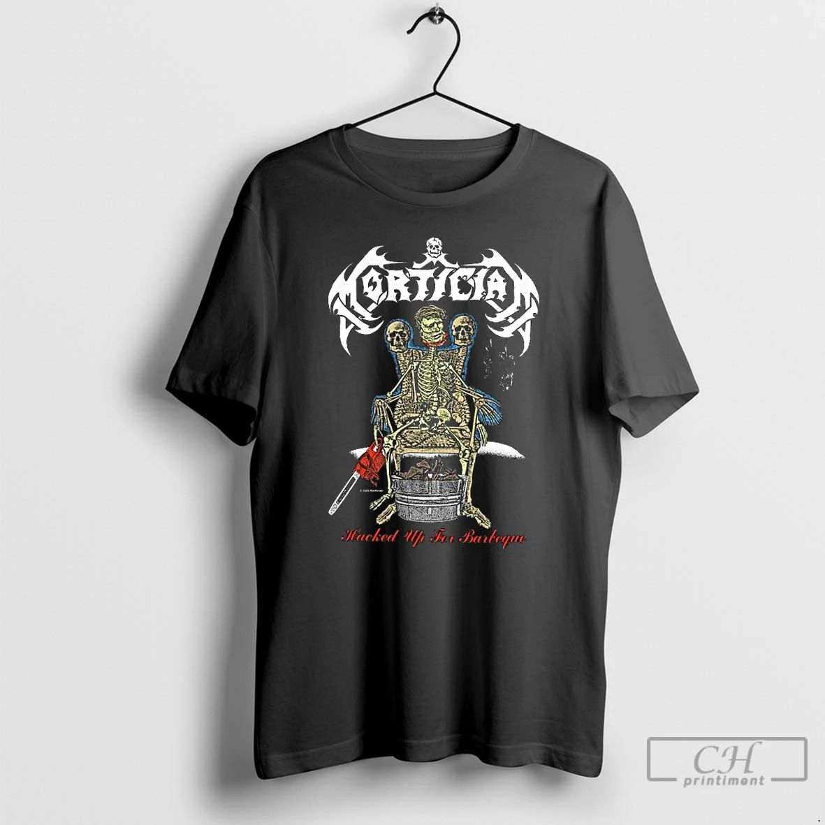 Classic Mortician Hacked Up For Barbecue Long Sleve T Shirts