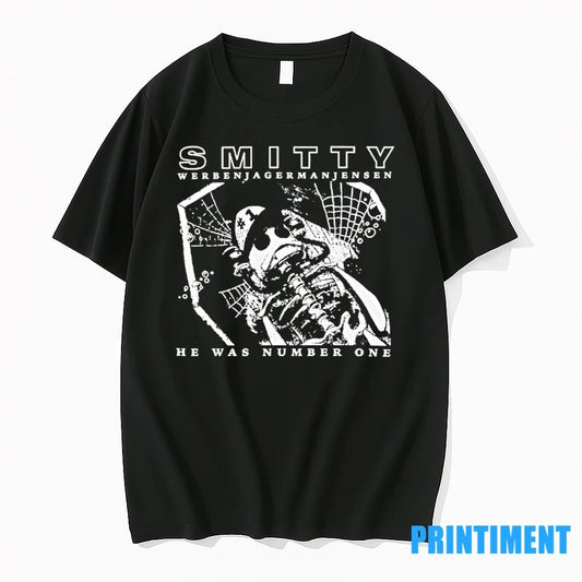 Skeleton Smitty Werben Jagerman Jensen He Was Number One Tshirts Sweater