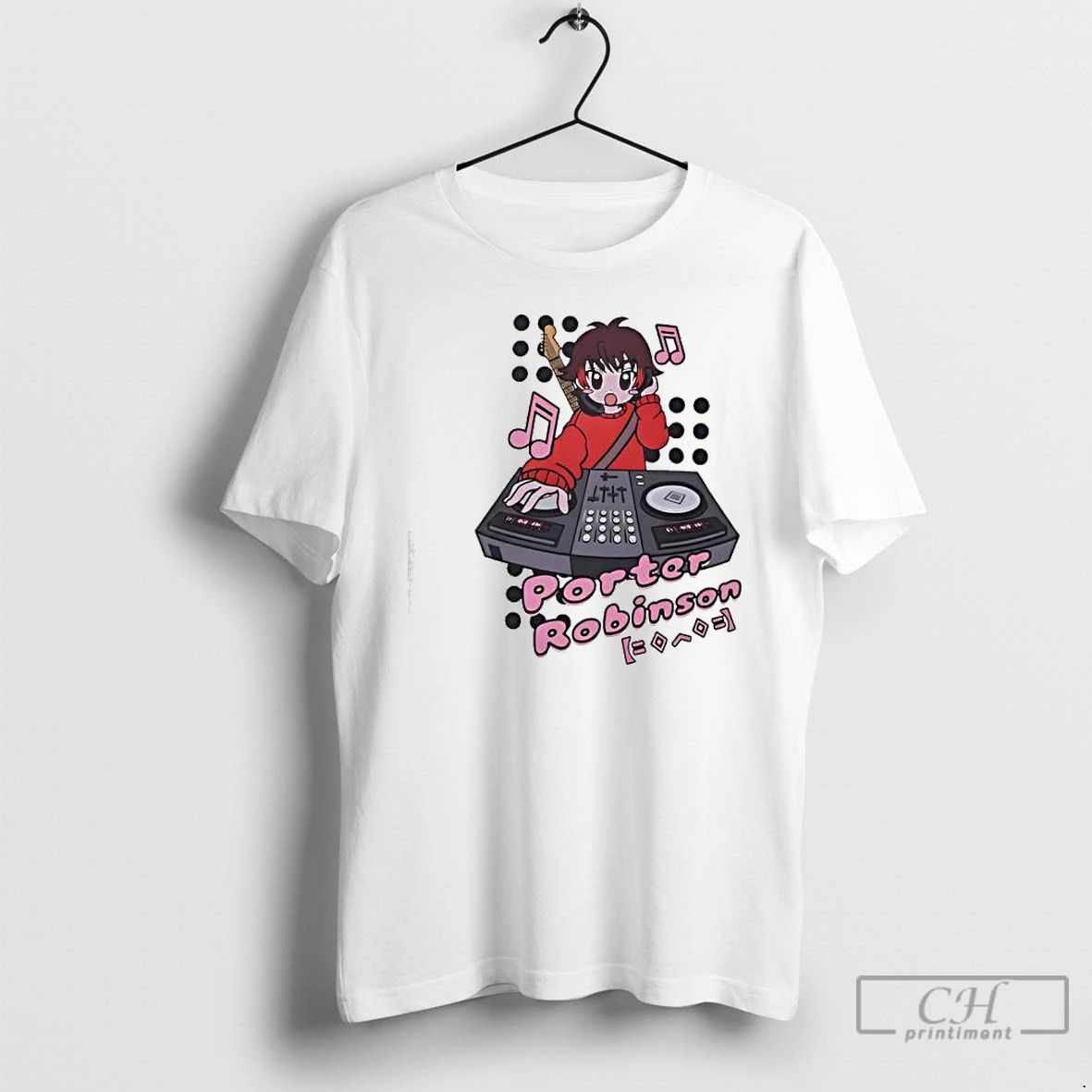 Premium Porter Robinson Dj Anime T Shirts