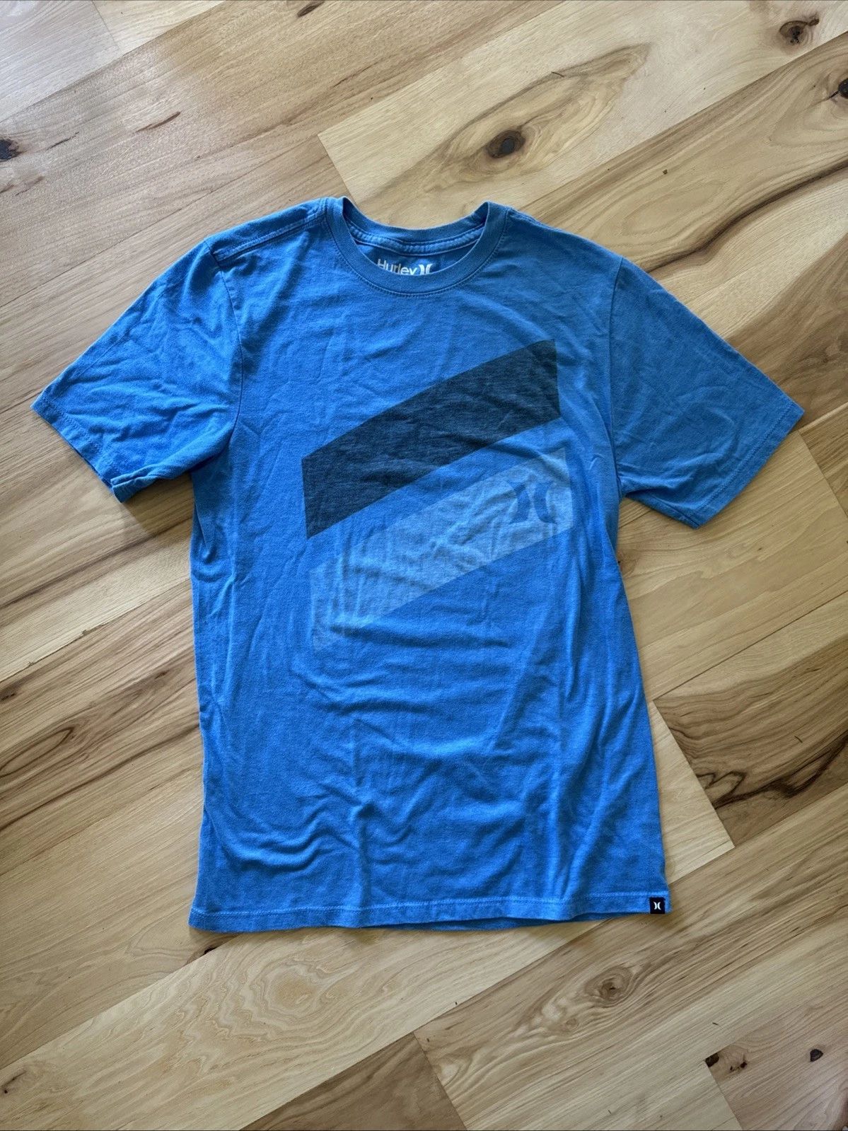 Men’s Hurley T Shirt Small Blue Surf