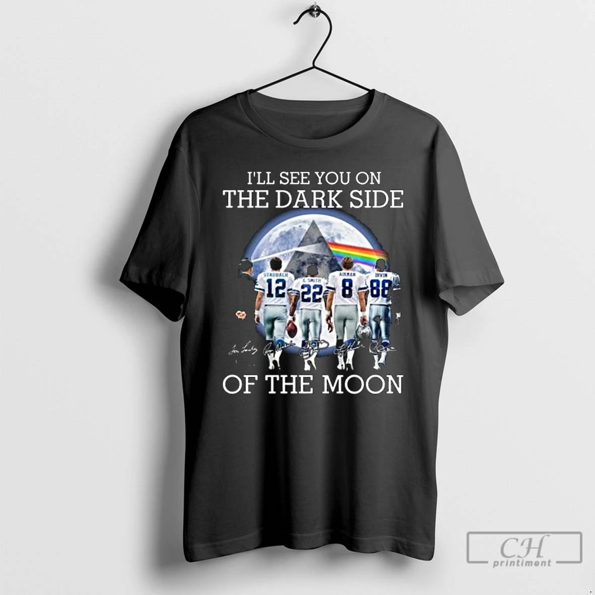 Classic Ill See You On The Dark Side Of The Moon Dallas Cowboys Legends Signatures