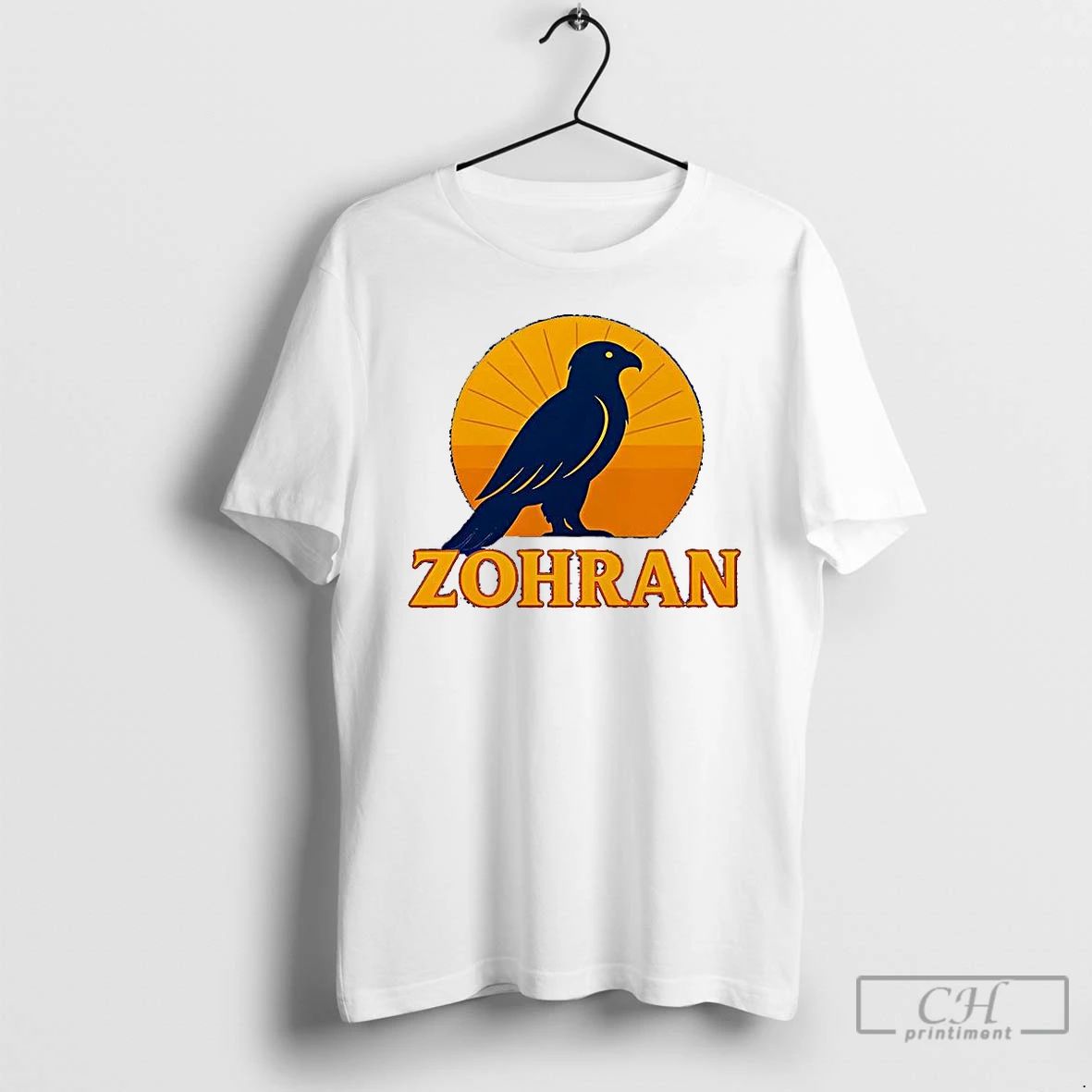 Premium Zohran Mamdani New York City Muslim Mayor Bald Eagle Silhouette T Shirts