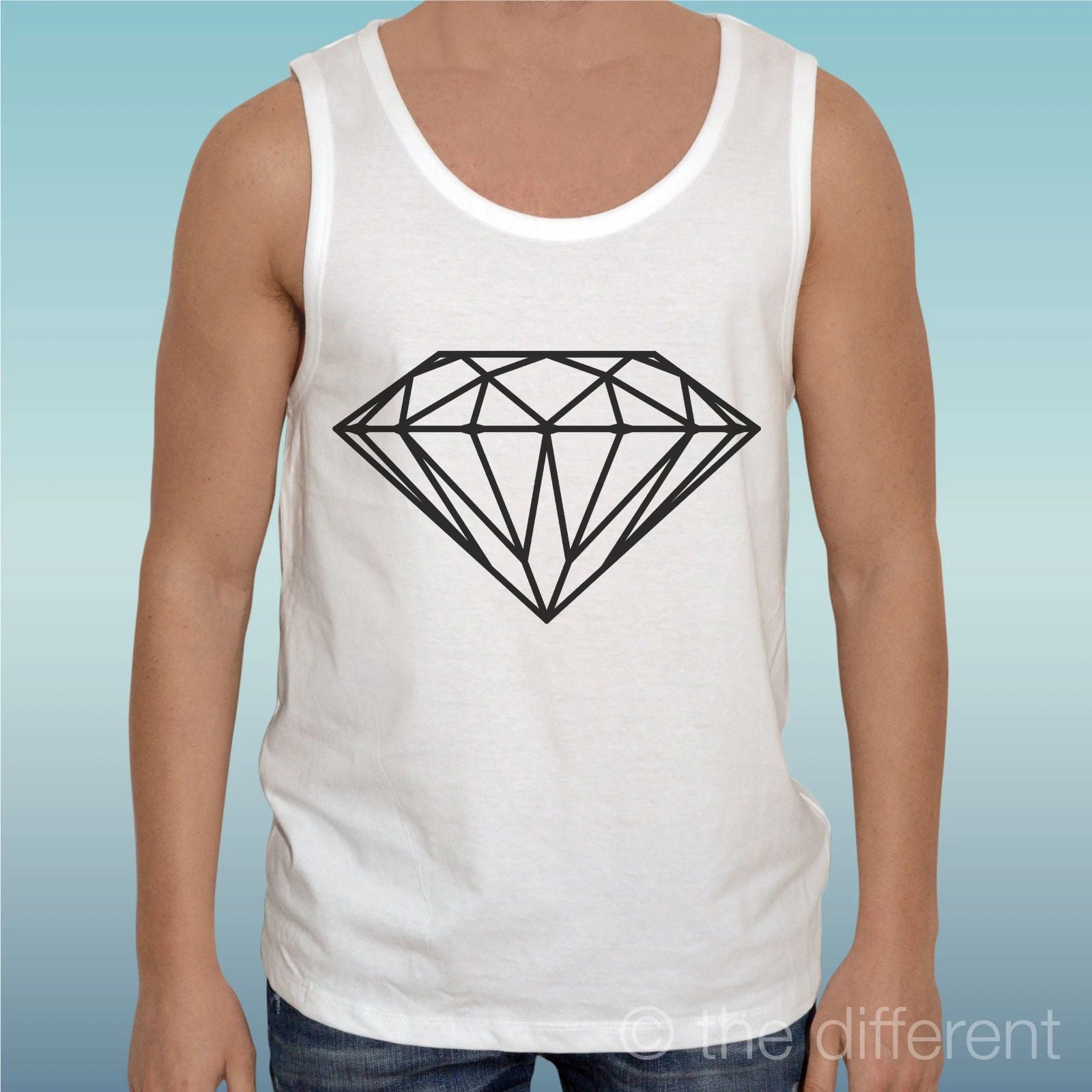 Canotta T-Shirt " Diamond Classic " Gift Idea Road To Happiness