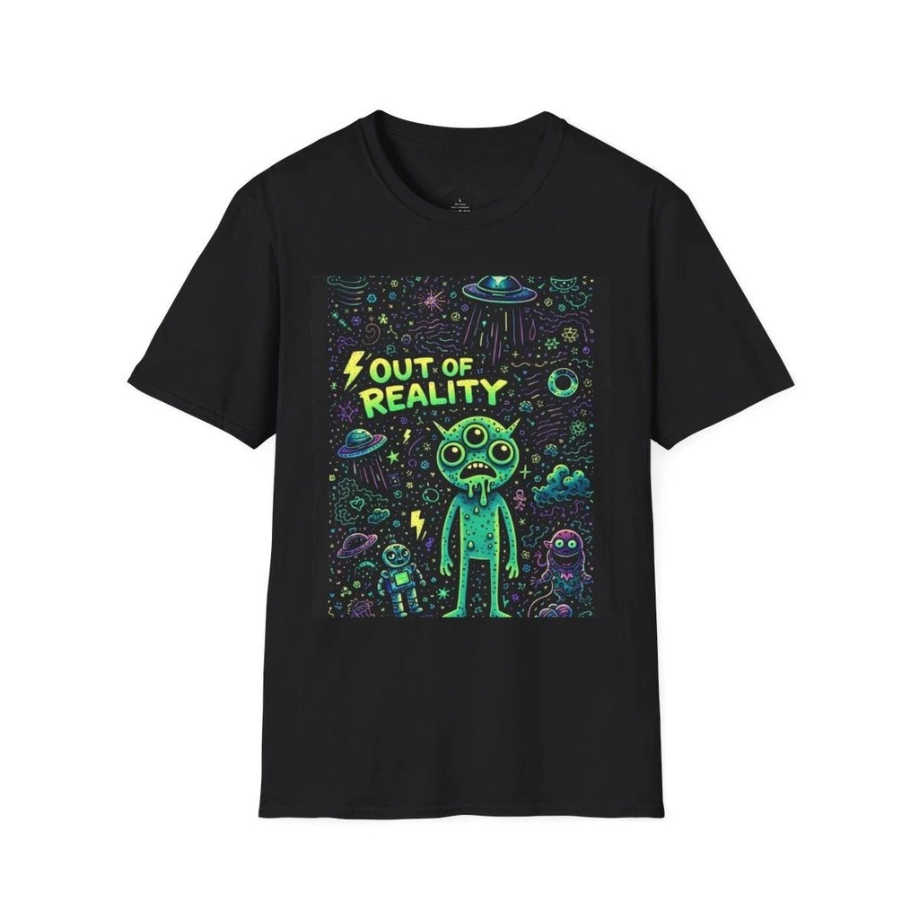 Out of Reality Alien UFO T-Shirt | Space Sci-Fi Graphic Tee