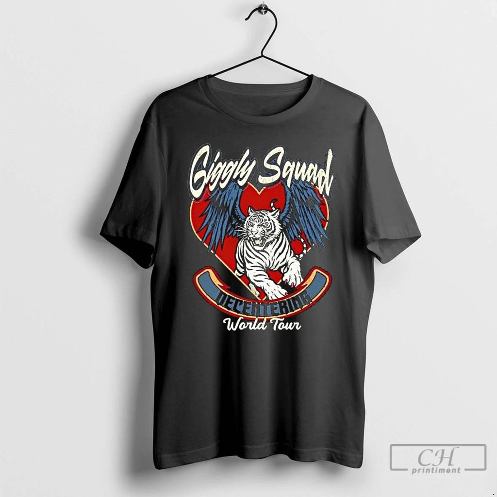 Classic Giggly Squad Decentering World Tour 2025 Long Sleve T Shirts