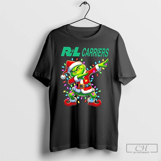 Classic Rl Carriers Grinch Dabbing Merry Christmas T Shirts