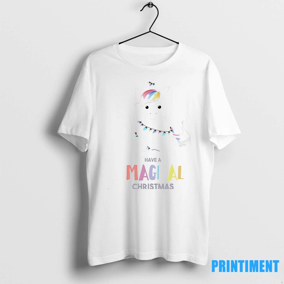 Have A Magical Christmas Unicorn Light String Tshirts Sweater
