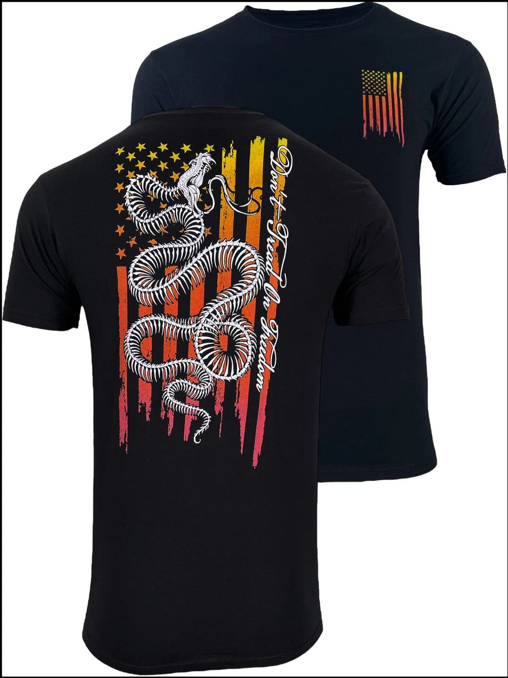 Howitzer Style Men's T-Shirt Freedom Spine Military Grunt MFG