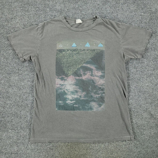 Obey Shirt Men's Small Gray Streetwear Graphic Tee Short Sleeve Pullover Stretch
