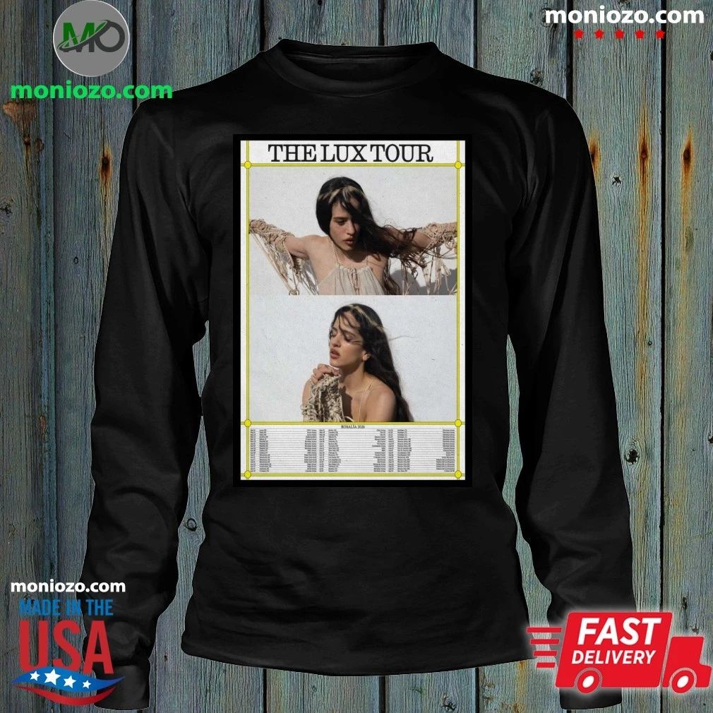 Original Rosalía LUX Tour 2026 Poster Shirt
