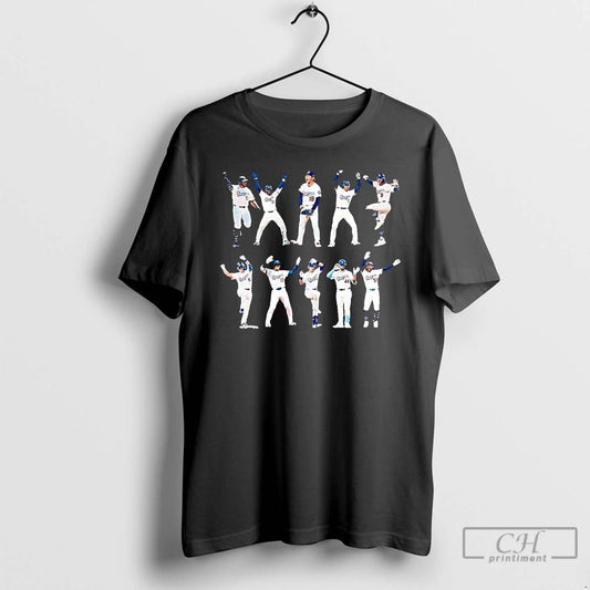 Premium Los Angeles Dodgers 2025 World Series Champions Celebration Dance T Shirts