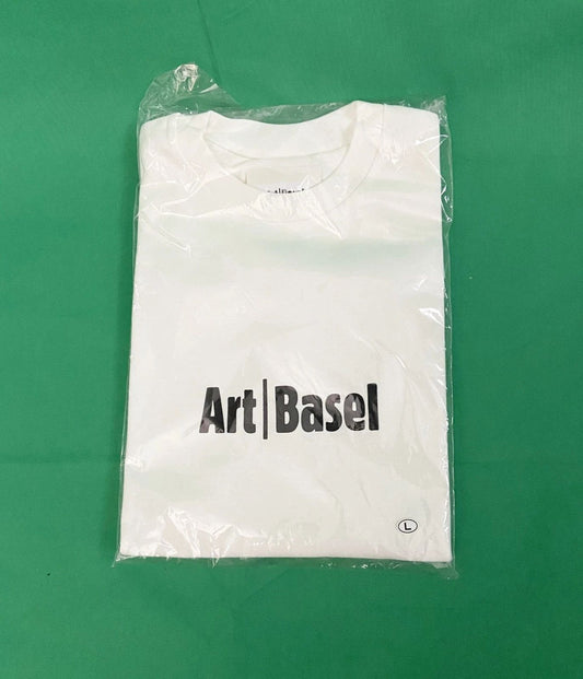 NEW Art | Basel x GOAT Kandis Williams T-Shirt White • Japan • Oversized Large