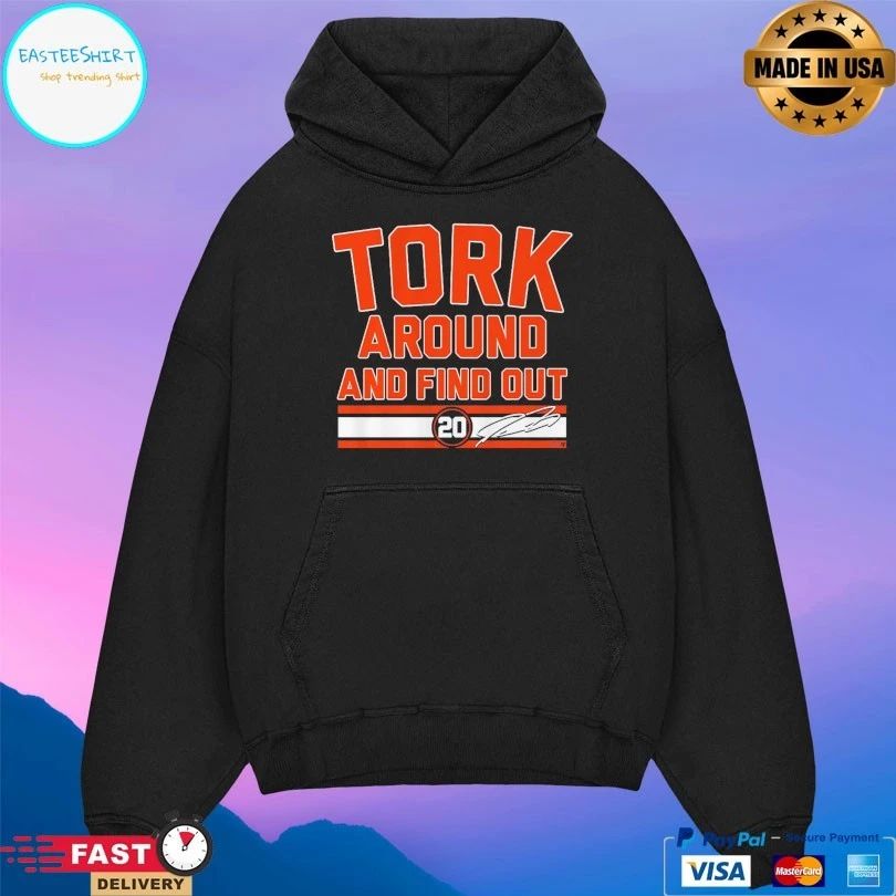 Detroit Tigers Spencer Torkelson Tork Around And Find Out T-shirt