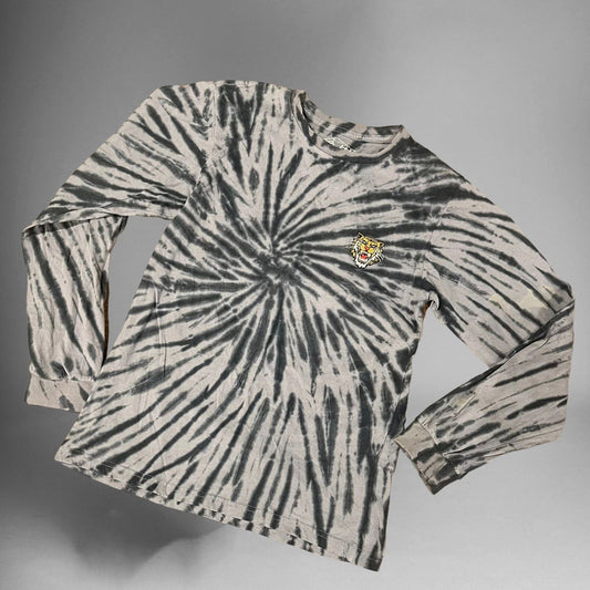 Y2K Streetwear Eighty-Eight Tie-Dye Long Sleeve Tiger Shirt Hippie Boho Skater
