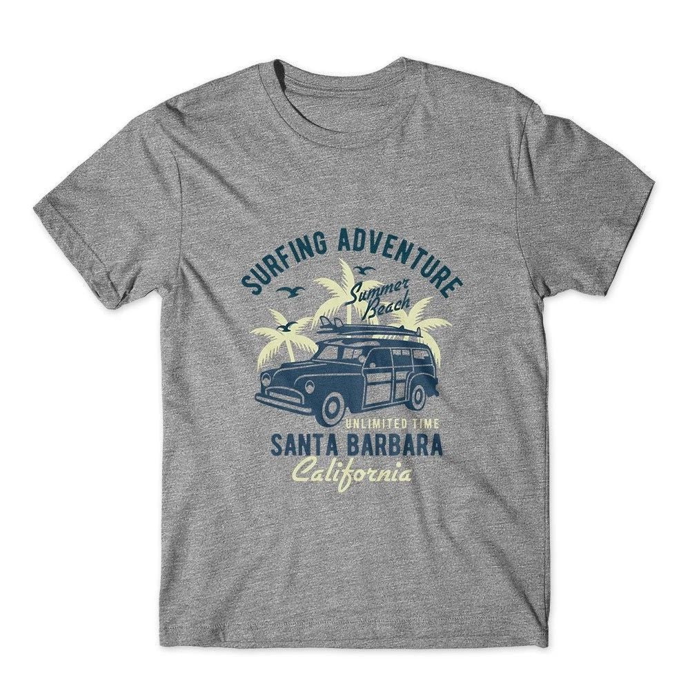 Surfing Adventure T-Shirt. 100% Cotton Premium Tee New