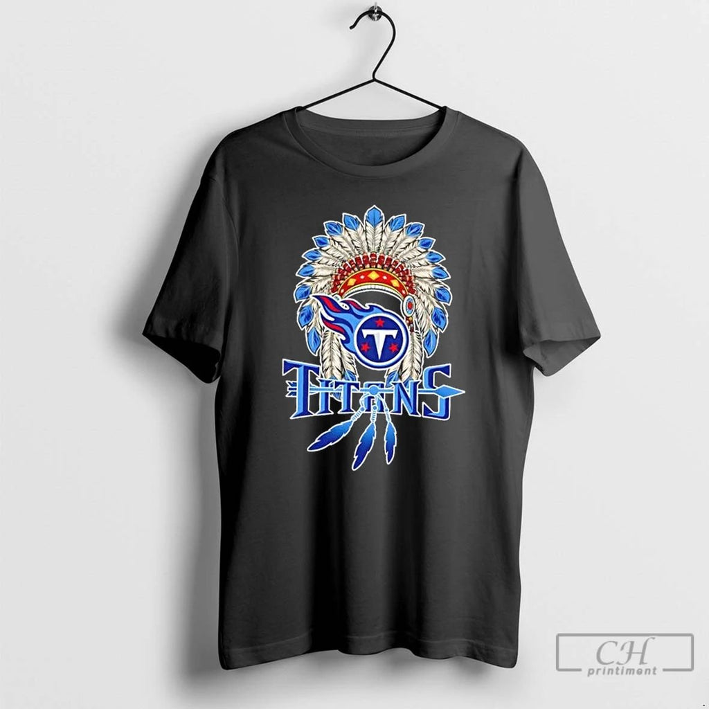 Premium Tennessee Titans Football X Native American T Shirts