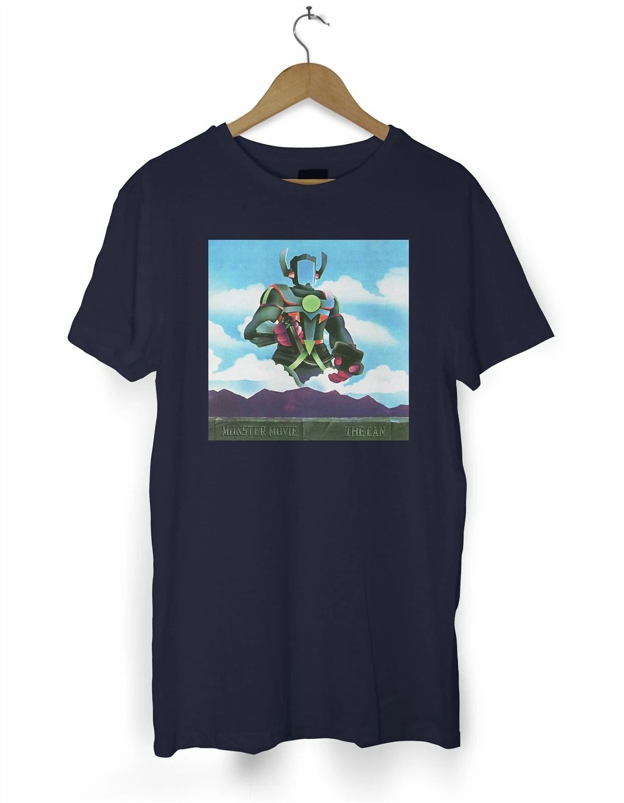 Can Monster Movie Men's T Shirt -  Krautrock Prog Rock Faust Neu!