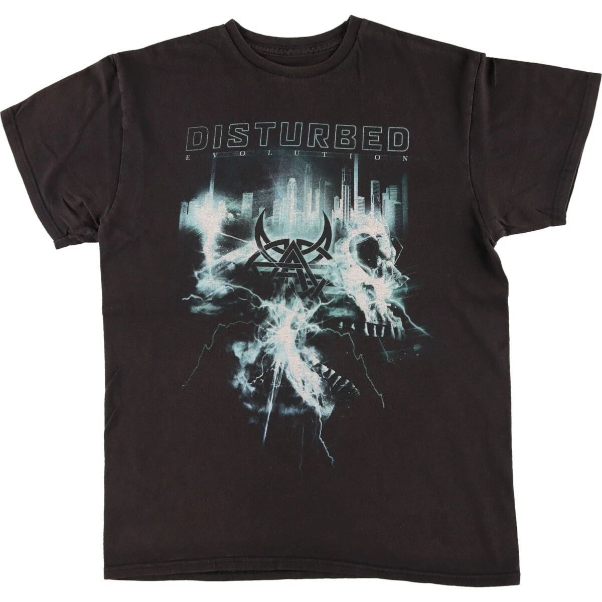 Vintage DISTURBED Band T-shirt Men's Women's Short Sleeve  PM159 FREE SHIPPING